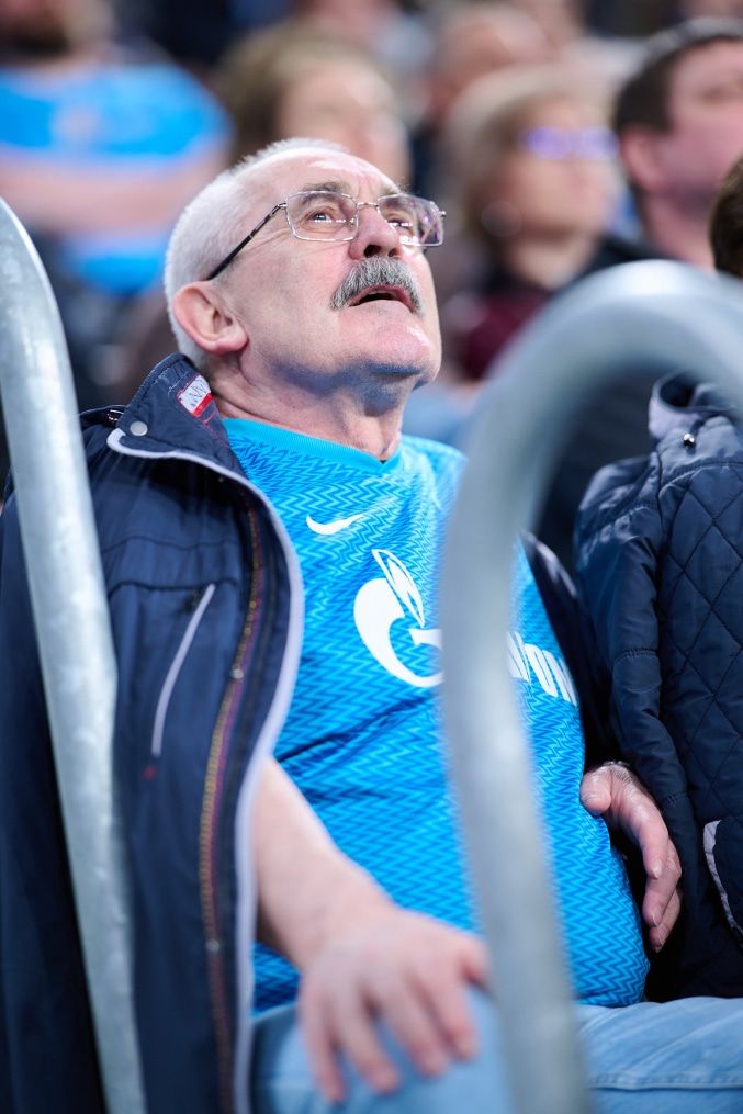 Болельщики на матче «Зенит» — «Кайрат»