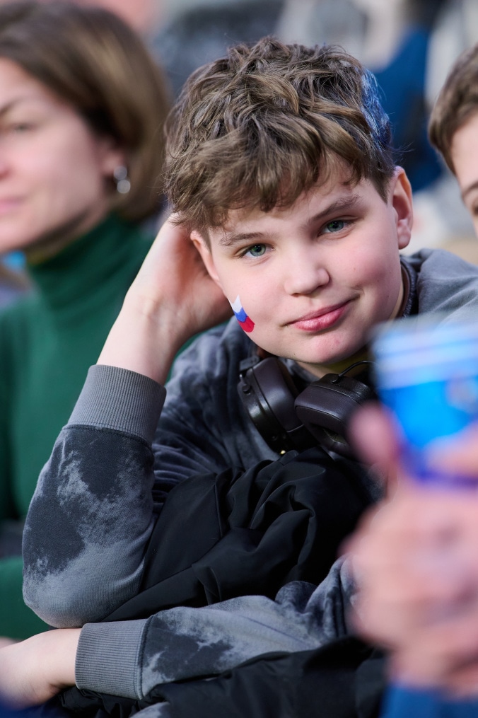 Болельщики на матче «Зенит» — «Кайрат»