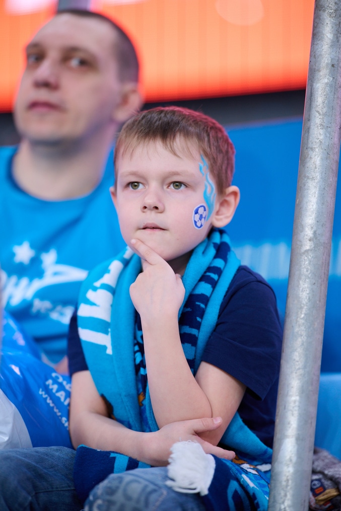 Болельщики на матче «Зенит» — «Кайрат»