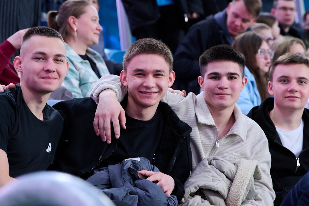 Болельщики на матче «Зенит» — «Кайрат»