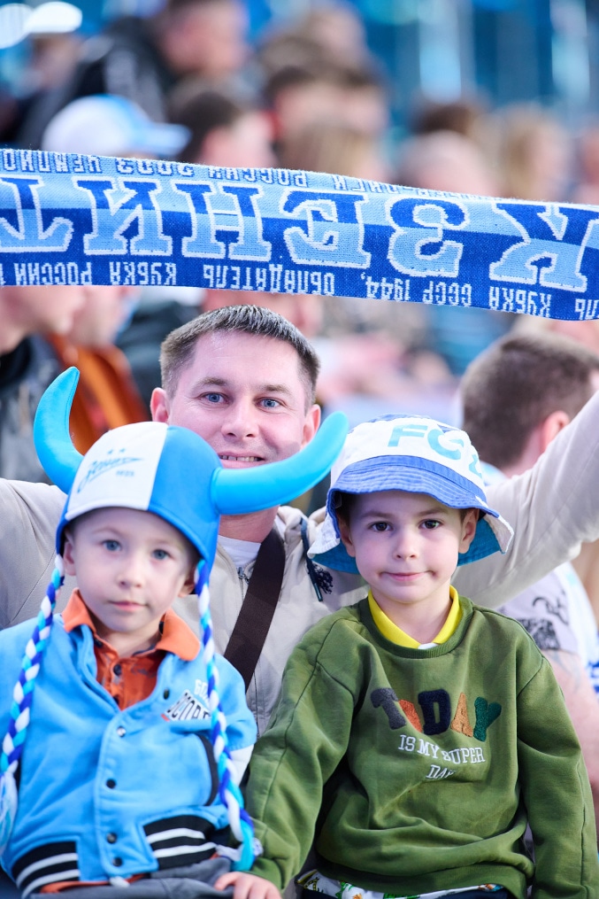 Болельщики на матче «Зенит» — «Кайрат»