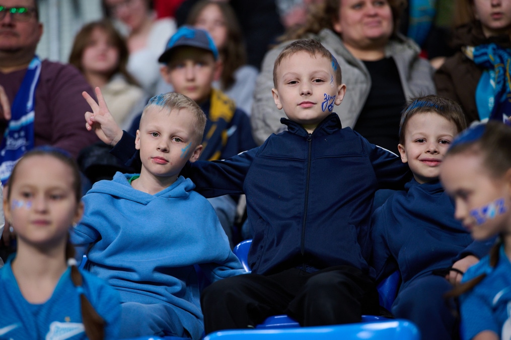 Болельщики на матче «Зенит» — «Кайрат»