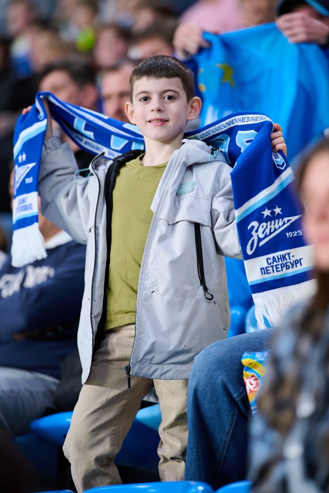 Болельщики на матче «Зенит» — «Кайрат»