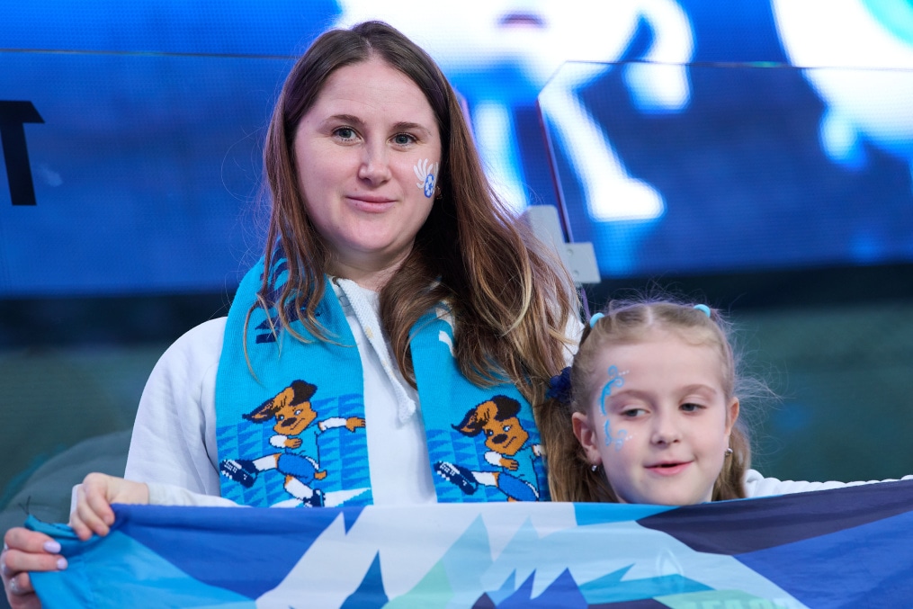 Болельщики на матче «Зенит» — «Кайрат»