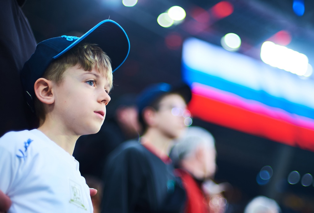 Болельщики на матче «Зенит» — «Кайрат»