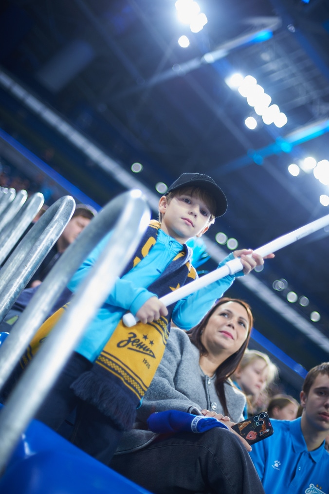 Болельщики на матче «Зенит» — «Кайрат»