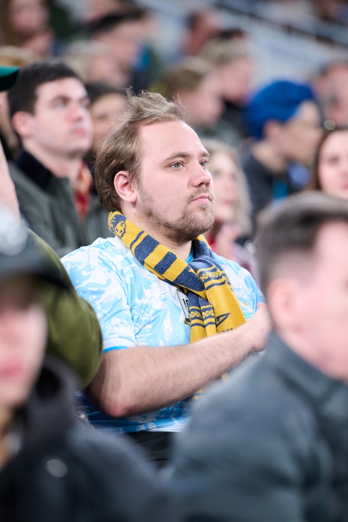 Болельщики на матче «Зенит» — «Кайрат»