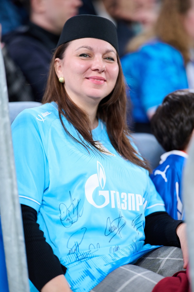 Болельщики на матче «Зенит» — «Кайрат»