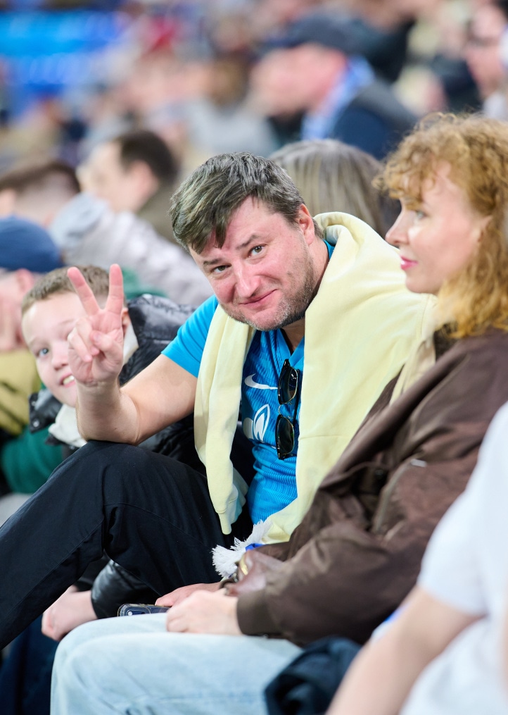 Болельщики на матче «Зенит» — «Кайрат»