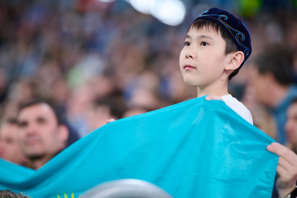 Болельщики на матче «Зенит» — «Кайрат»