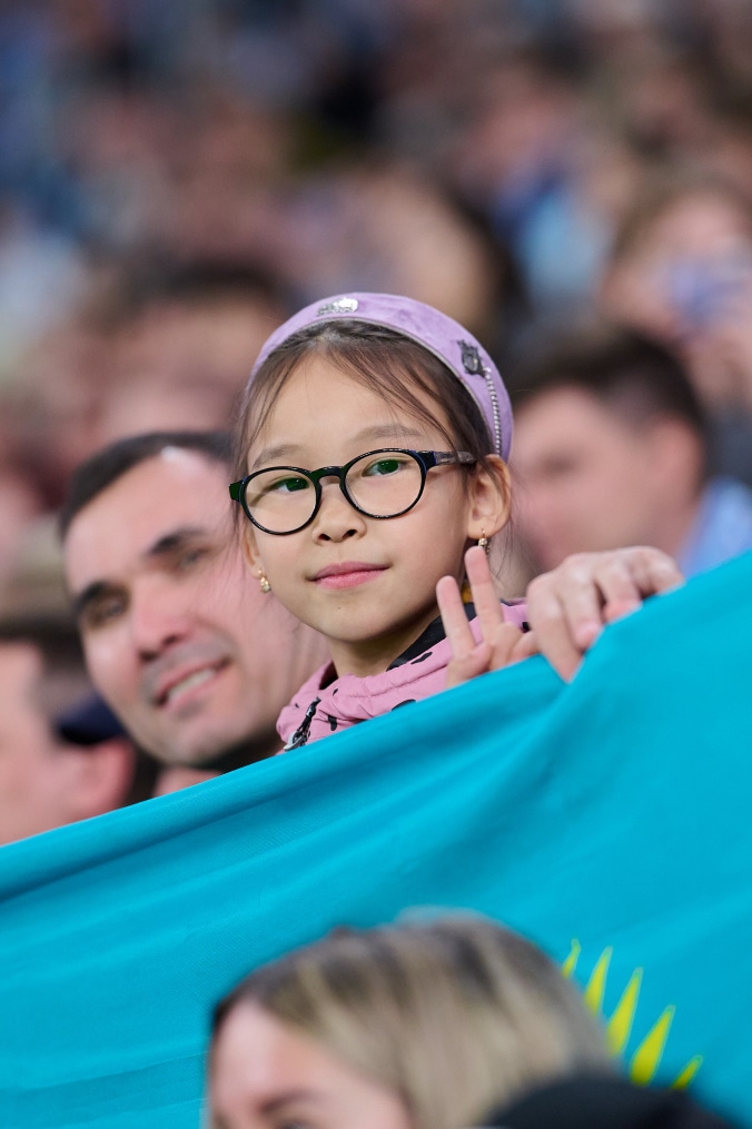 Болельщики на матче «Зенит» — «Кайрат»