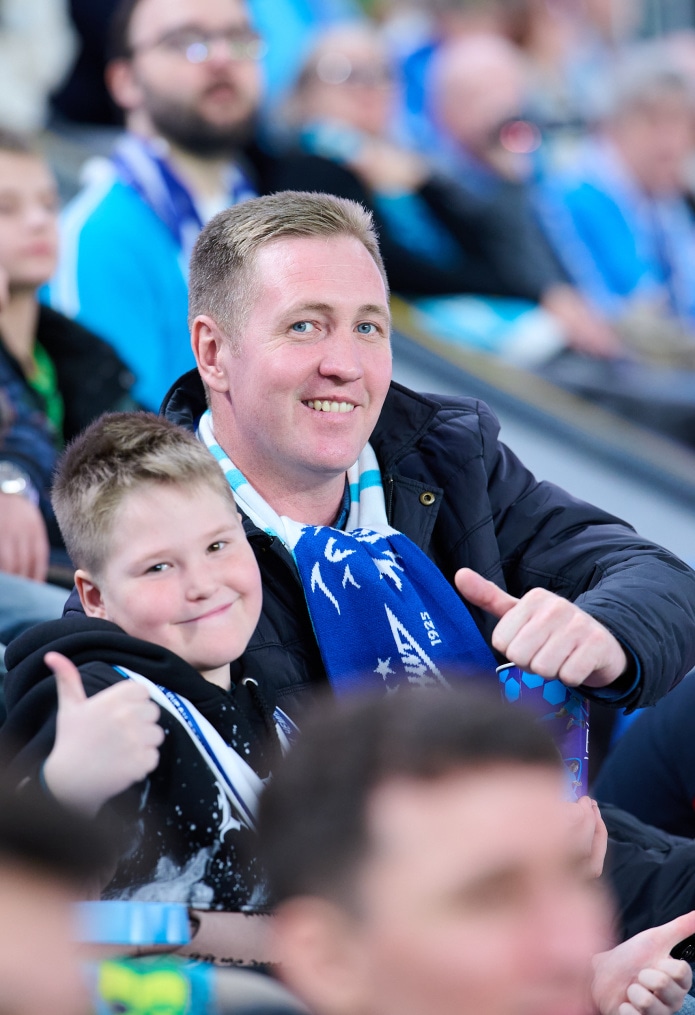 Болельщики на матче «Зенит» — «Кайрат»