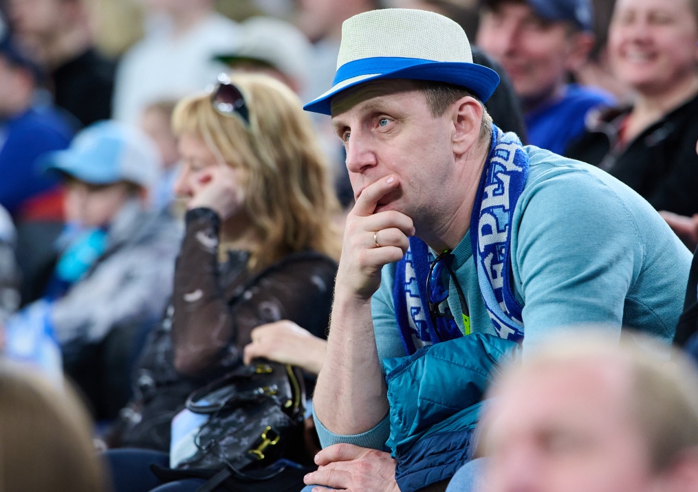 Болельщики на матче «Зенит» — «Кайрат»