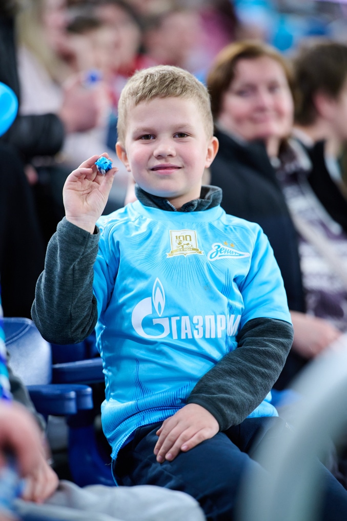 Болельщики на матче «Зенит» — «Кайрат»