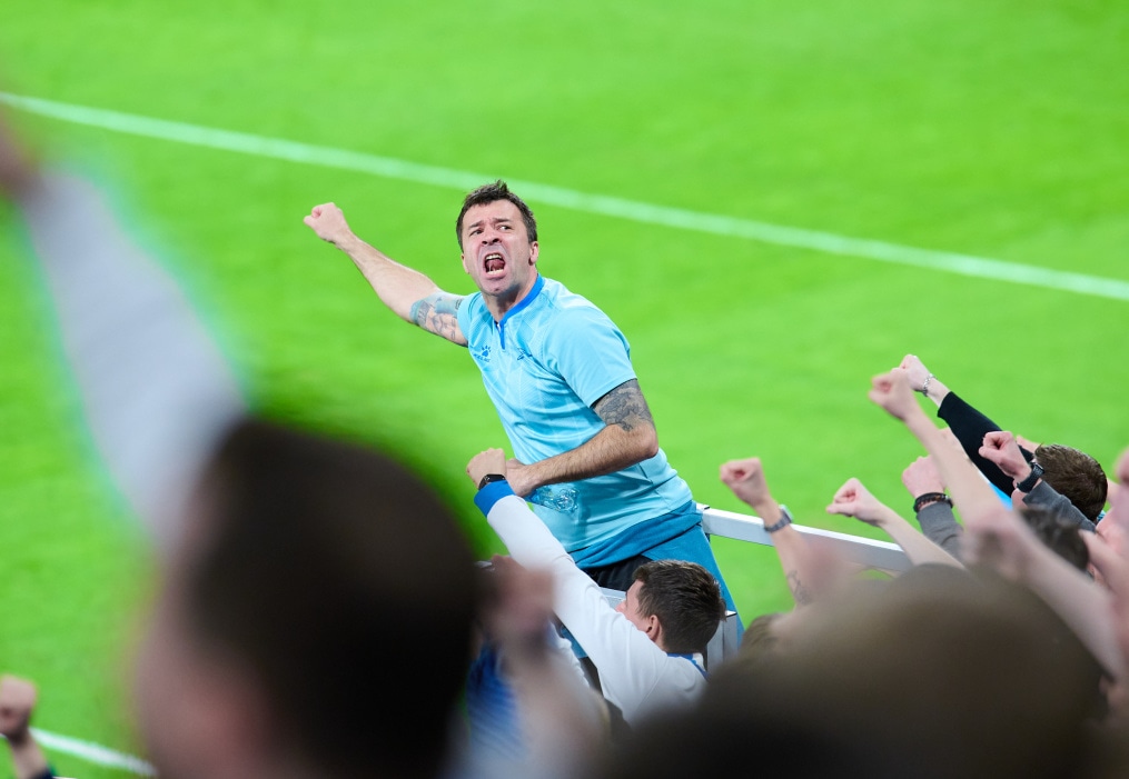 Болельщики на матче «Зенит» — «Кайрат»