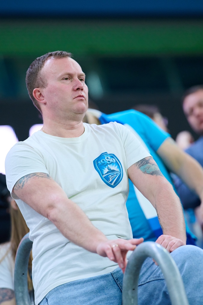 Болельщики на матче «Зенит» — «Кайрат»