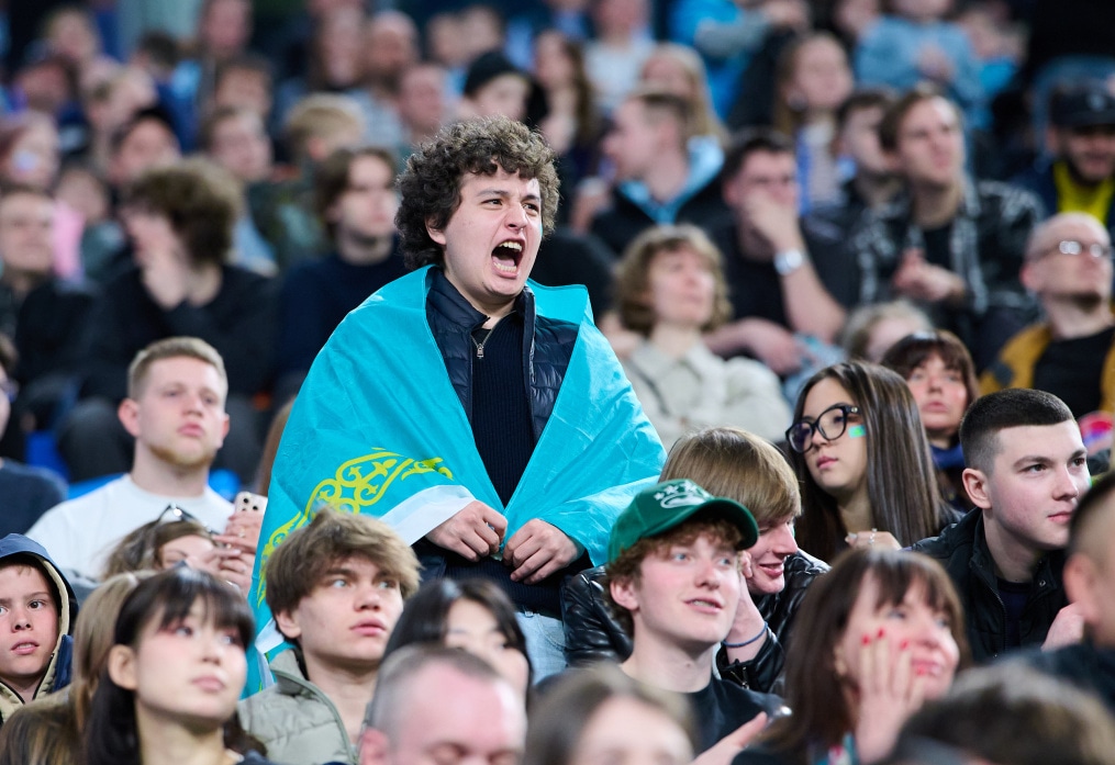 Болельщики на матче «Зенит» — «Кайрат»