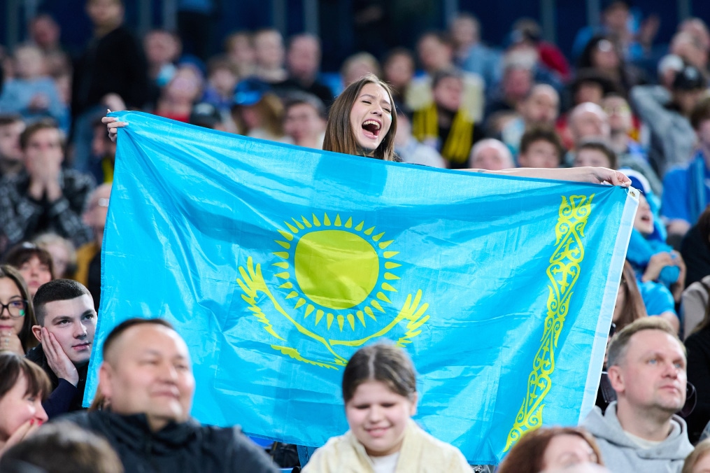 Болельщики на матче «Зенит» — «Кайрат»