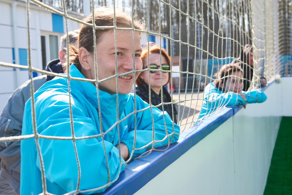 Встреча женской команды с болельщиками, посвященная пятилетию фанатского движения