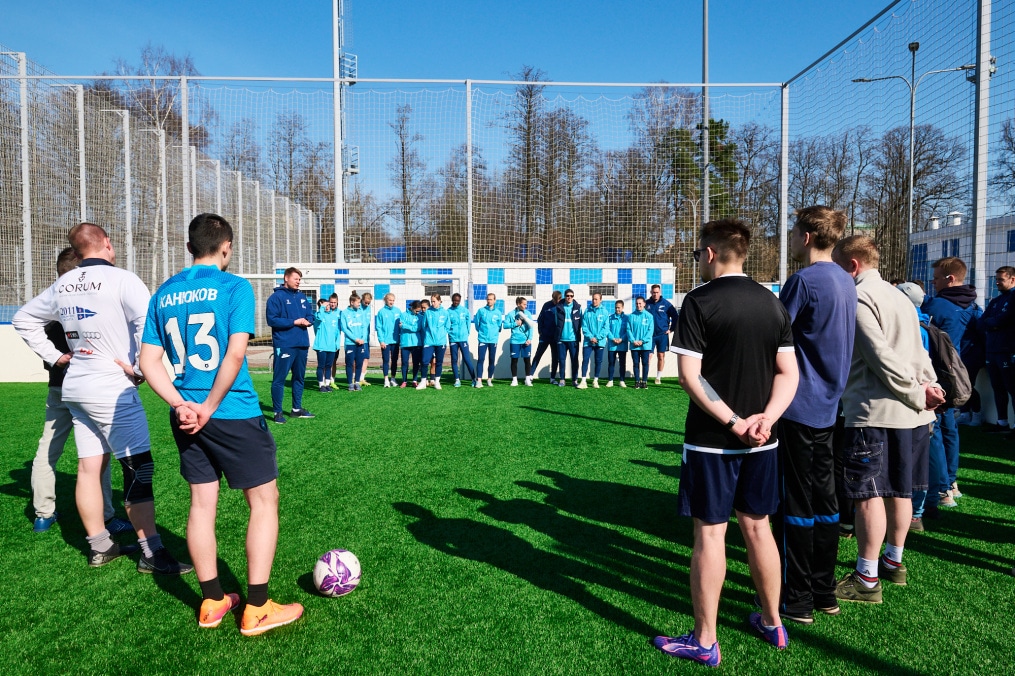 Встреча женской команды с болельщиками, посвященная пятилетию фанатского движения
