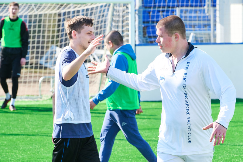 Встреча женской команды с болельщиками, посвященная пятилетию фанатского движения