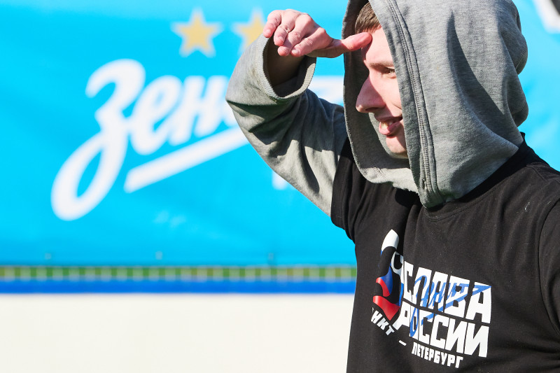 Встреча женской команды с болельщиками, посвященная пятилетию фанатского движения