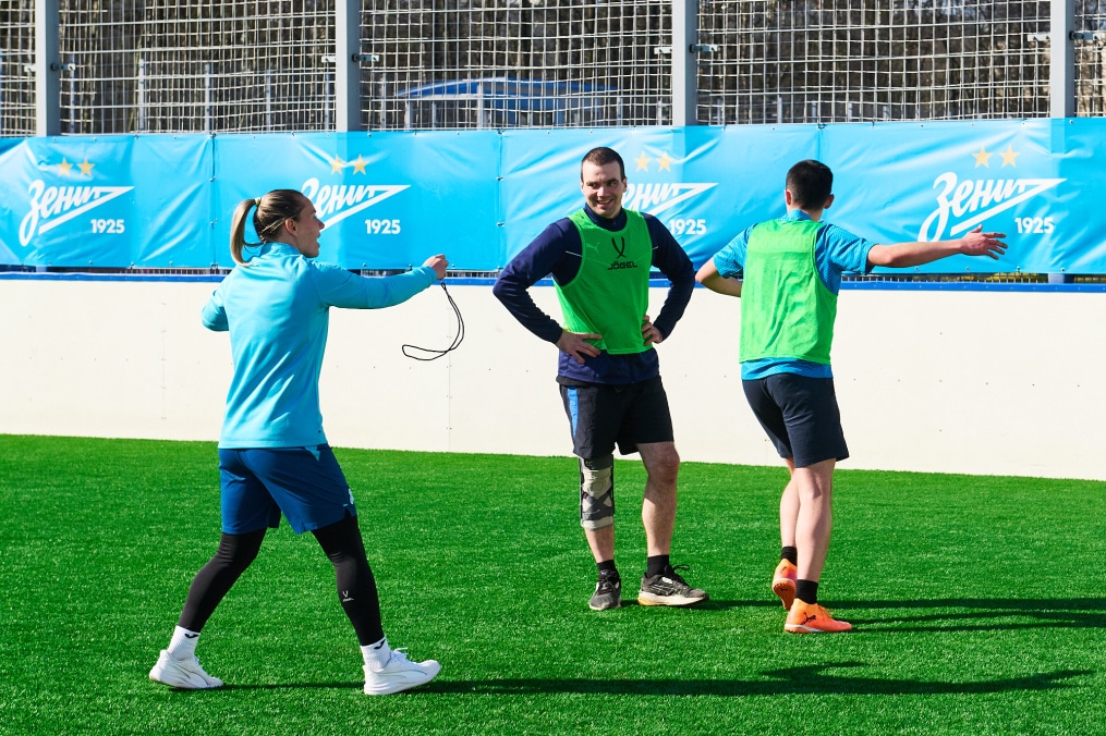 Встреча женской команды с болельщиками, посвященная пятилетию фанатского движения