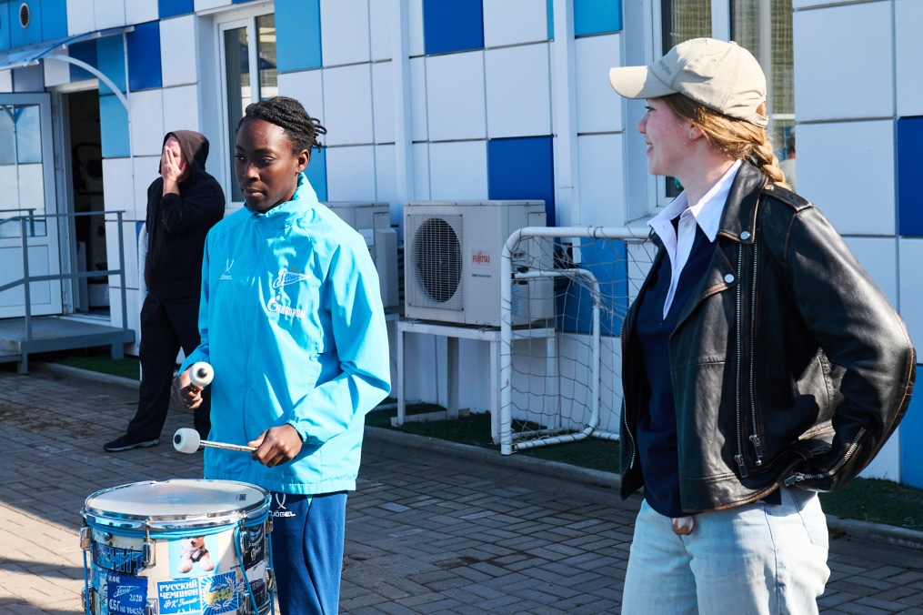 Встреча женской команды с болельщиками, посвященная пятилетию фанатского движения