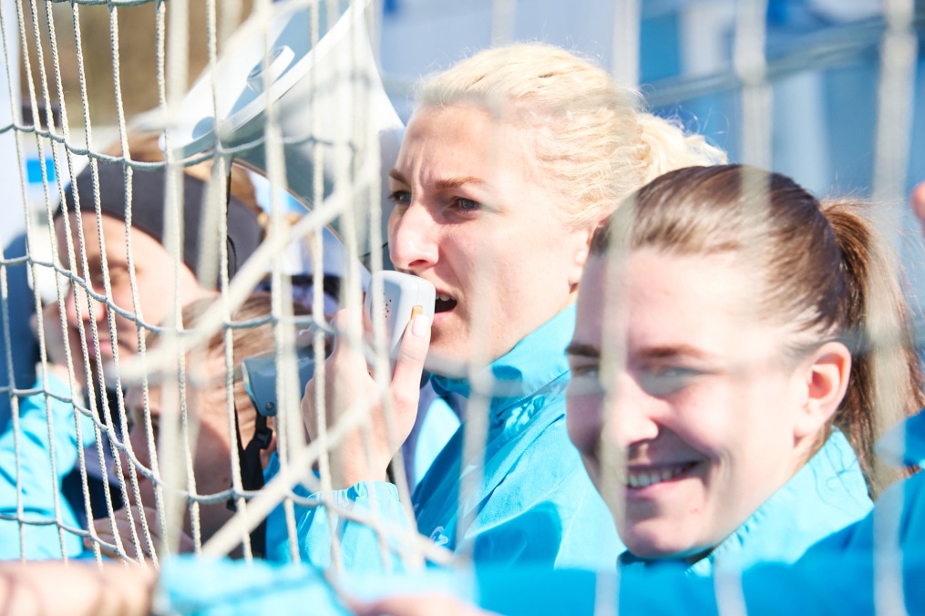 Встреча женской команды с болельщиками, посвященная пятилетию фанатского движения