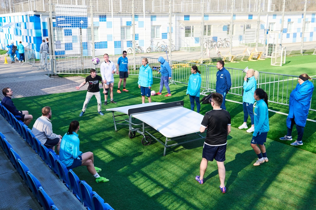 Встреча женской команды с болельщиками, посвященная пятилетию фанатского движения