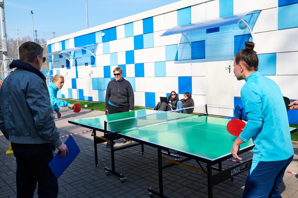 Встреча женской команды с болельщиками, посвященная пятилетию фанатского движения