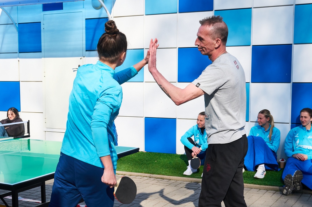 Встреча женской команды с болельщиками, посвященная пятилетию фанатского движения