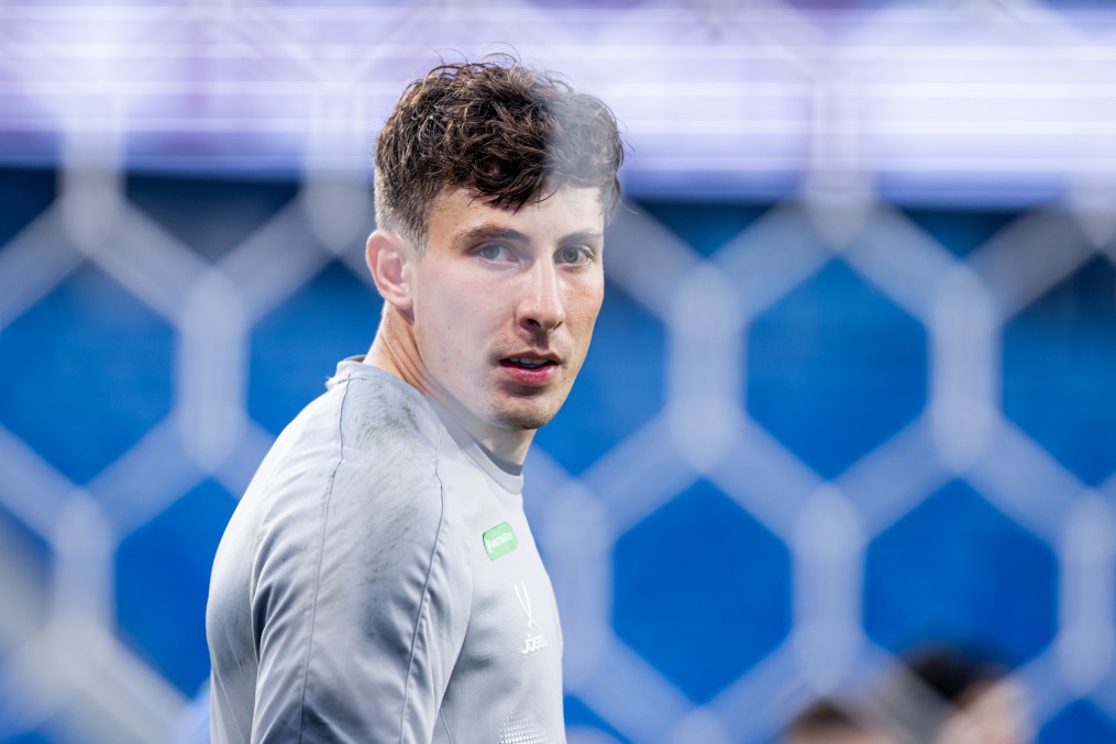 Тренировка сборной России по футболу накануне матча со сборной Мали