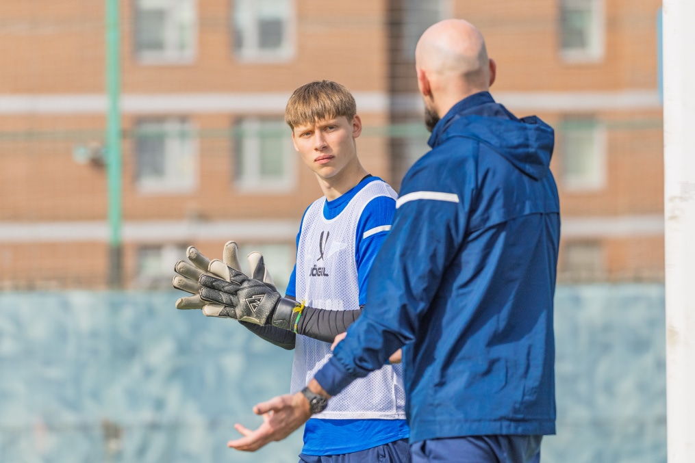 Тренировка «Зенита»-м перед матчем с «Краснодаром»-м