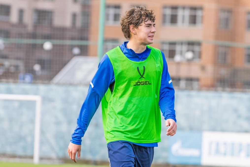 Тренировка «Зенита»-м перед матчем с «Краснодаром»-м