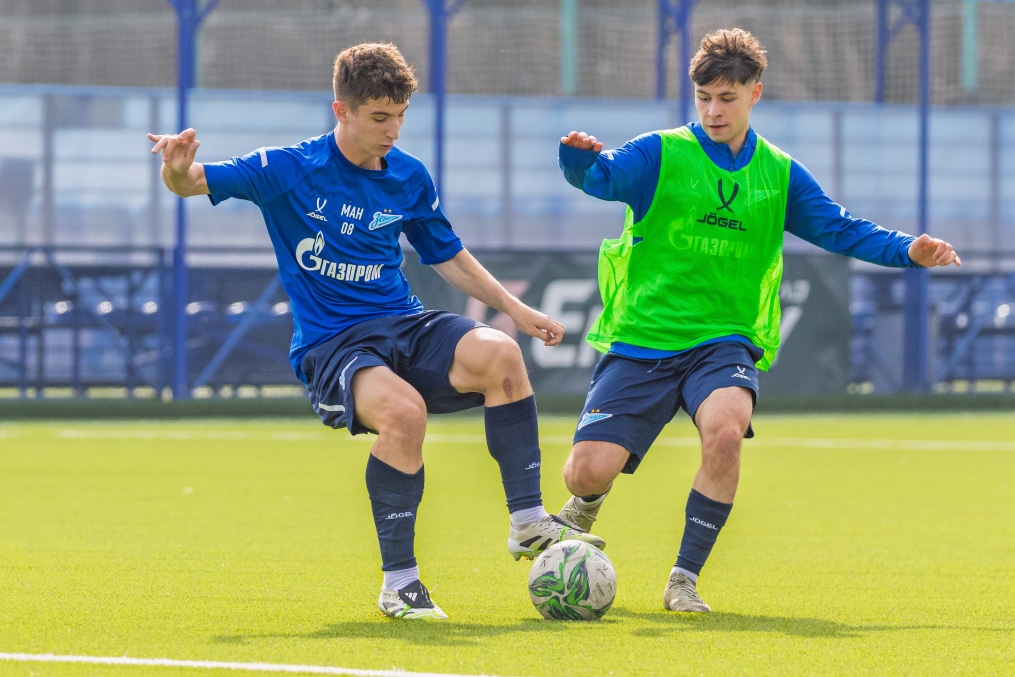 Тренировка «Зенита»-м перед матчем с «Краснодаром»-м