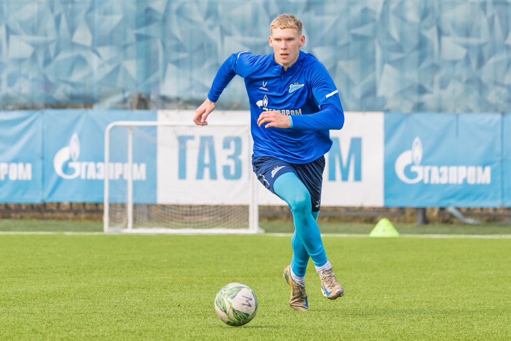 Тренировка «Зенита»-м перед матчем с «Краснодаром»-м