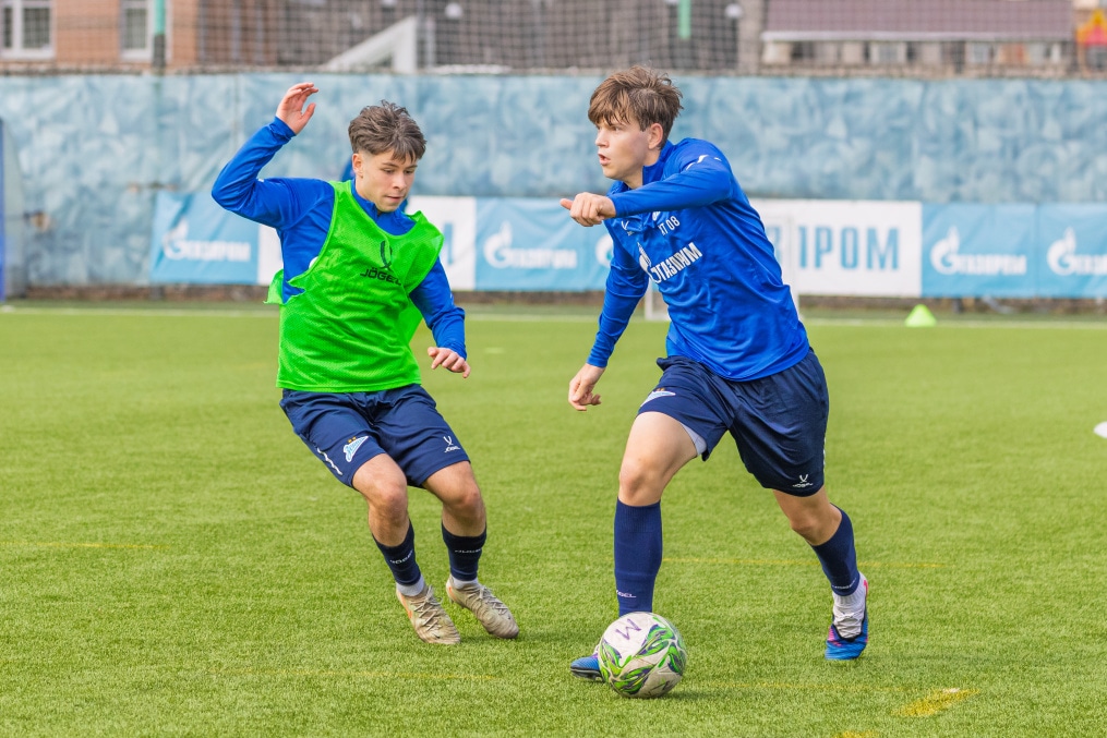 Тренировка «Зенита»-м перед матчем с «Краснодаром»-м