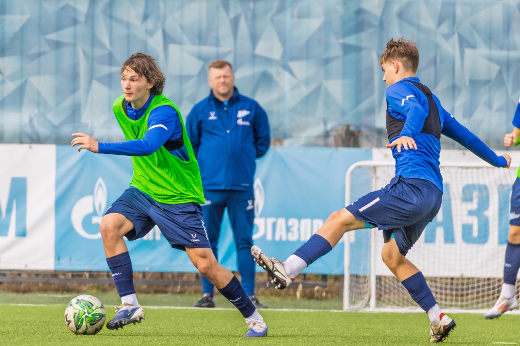 Тренировка «Зенита»-м перед матчем с «Краснодаром»-м