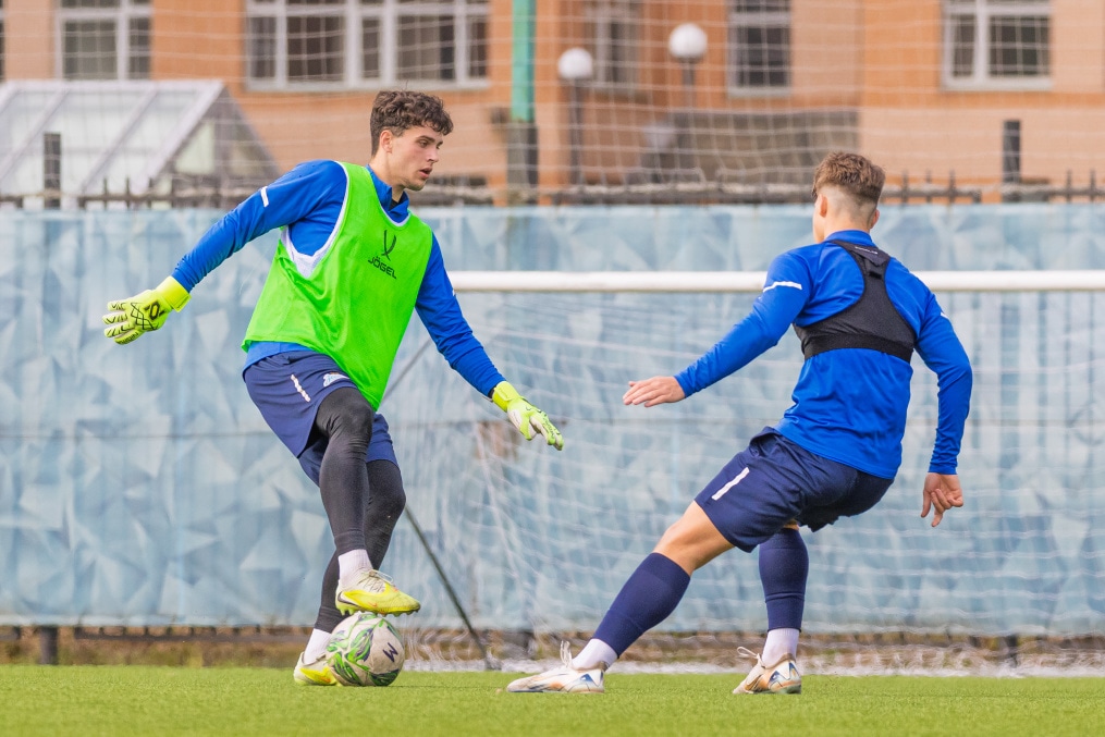 Тренировка «Зенита»-м перед матчем с «Краснодаром»-м