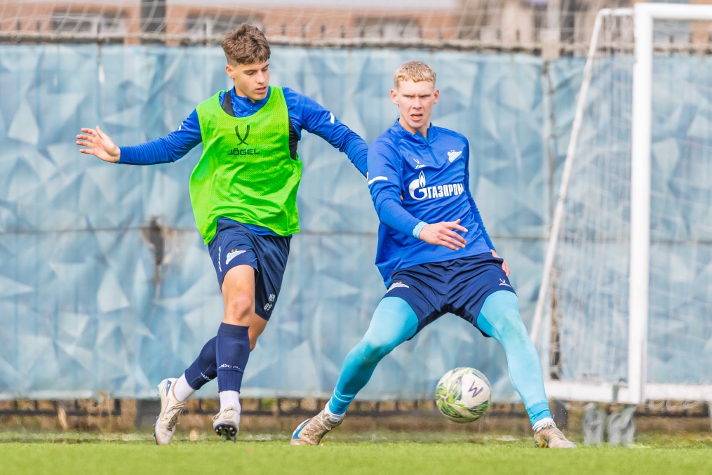 Тренировка «Зенита»-м перед матчем с «Краснодаром»-м