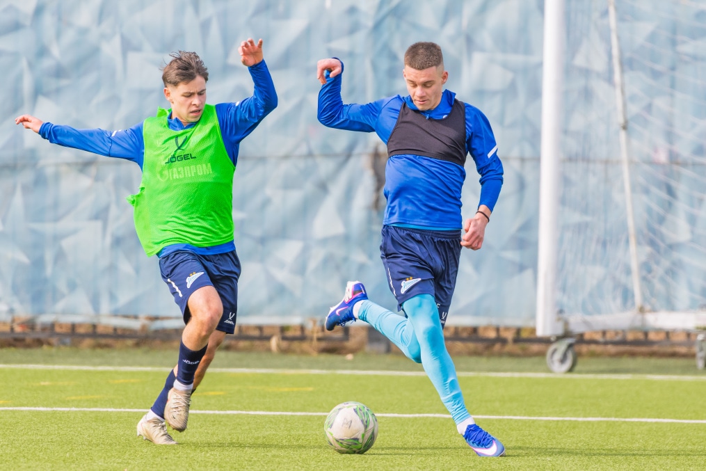 Тренировка «Зенита»-м перед матчем с «Краснодаром»-м