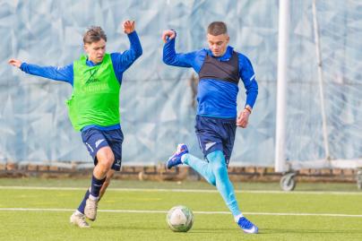 Тренировка «Зенита»-м перед матчем с «Краснодаром»-м