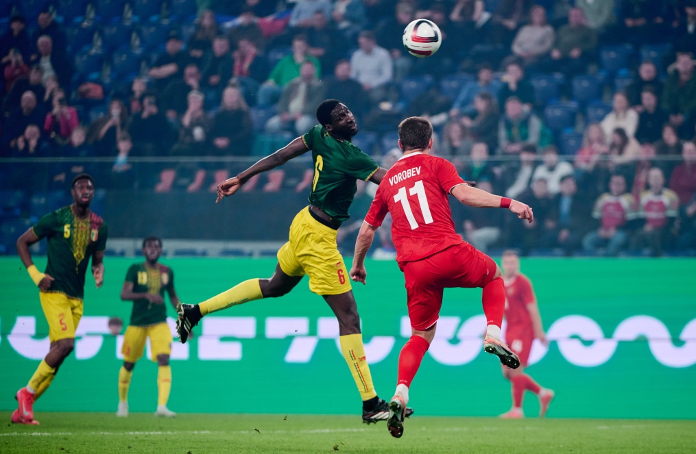 Товарищеский матч по футболу: Россия — Мали