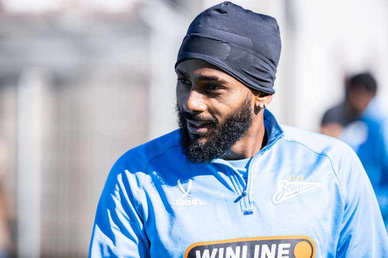 Тренировка основного состава «Зенита» перед матчем с «Крыльями Советов»