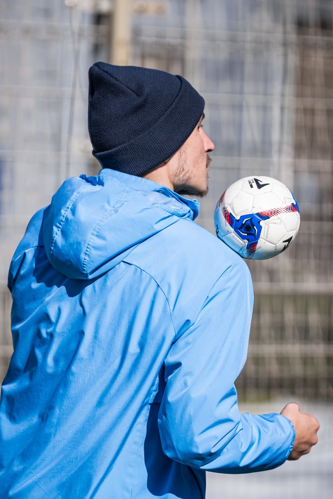 Тренировка основного состава «Зенита» перед матчем с «Крыльями Советов»