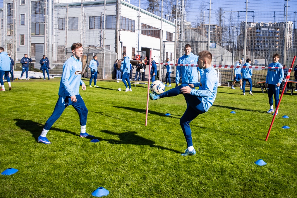 Открытая тренировка «Зенита» перед матчем с «Крыльями Советов»