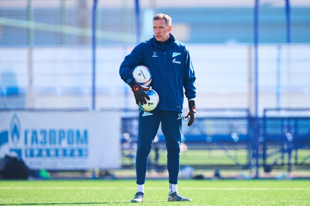 Тренировка «Зенита»-2 перед матчем с «Динамо»-2 (Москва)