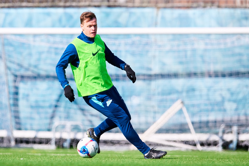 Тренировка «Зенита»-2 перед матчем с «Динамо»-2 (Москва)