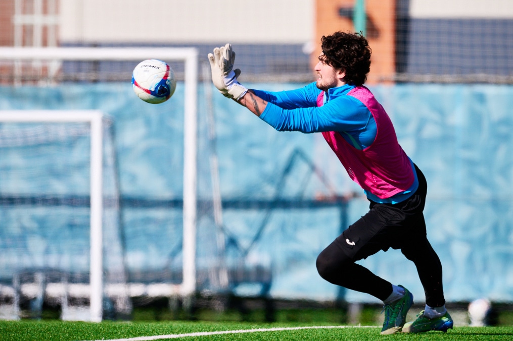 Тренировка «Зенита»-2 перед матчем с «Динамо»-2 (Москва)